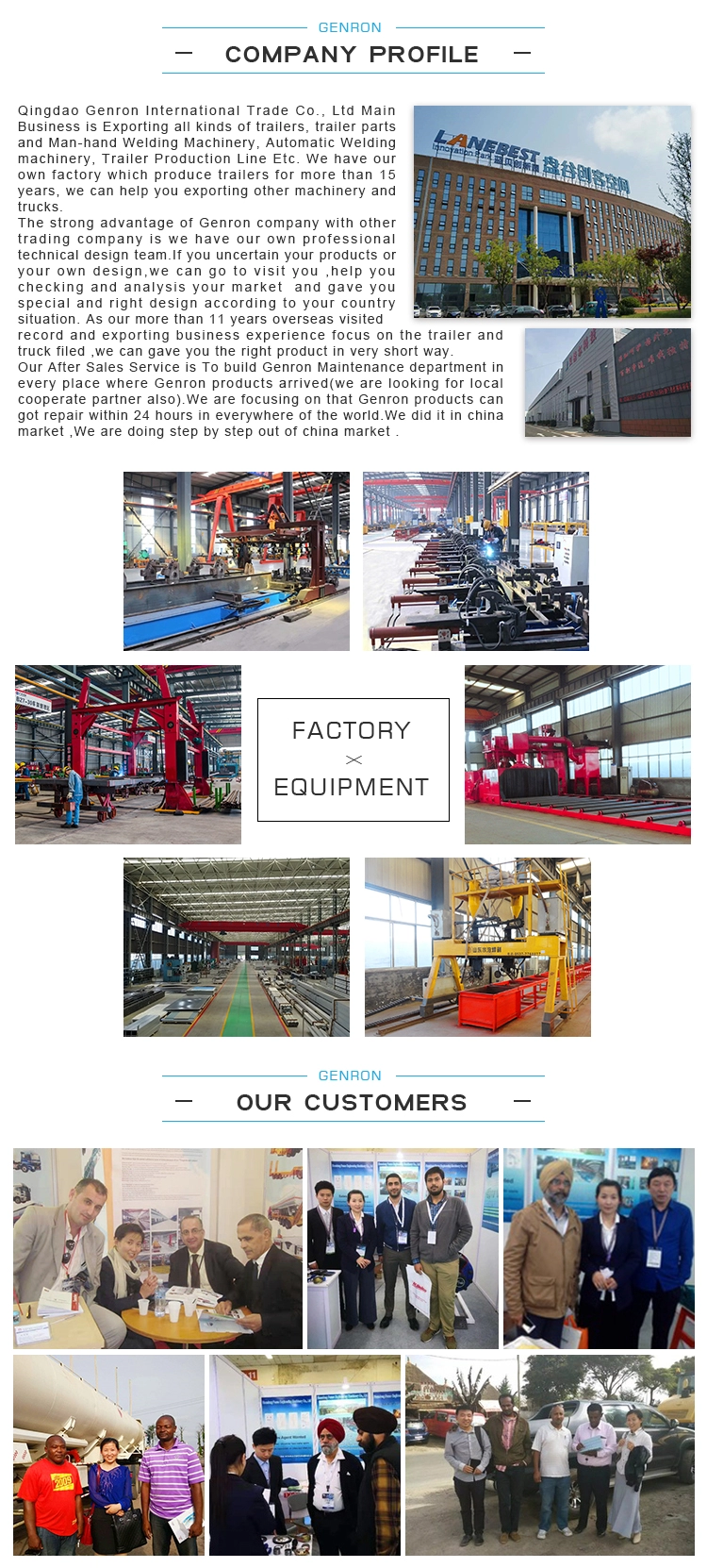 China Durable 250 Ton Modular 4 Axles Special Low Bed Semi Trailer