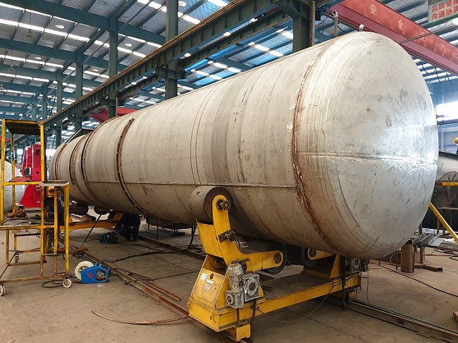 Three Axles Lpg Q345R ASME 40ton 40000L Semi Tanker Trailer 2