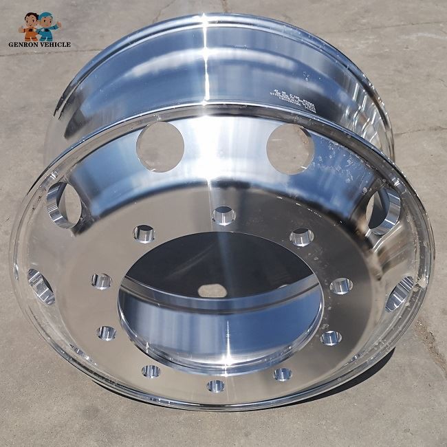 Aluminium Oil Tanker Semi Trailer Spare Parts Show3  2