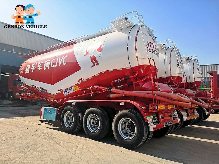 cement tank semi trailer