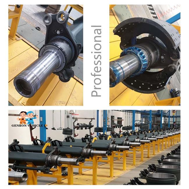 Trailer axle details