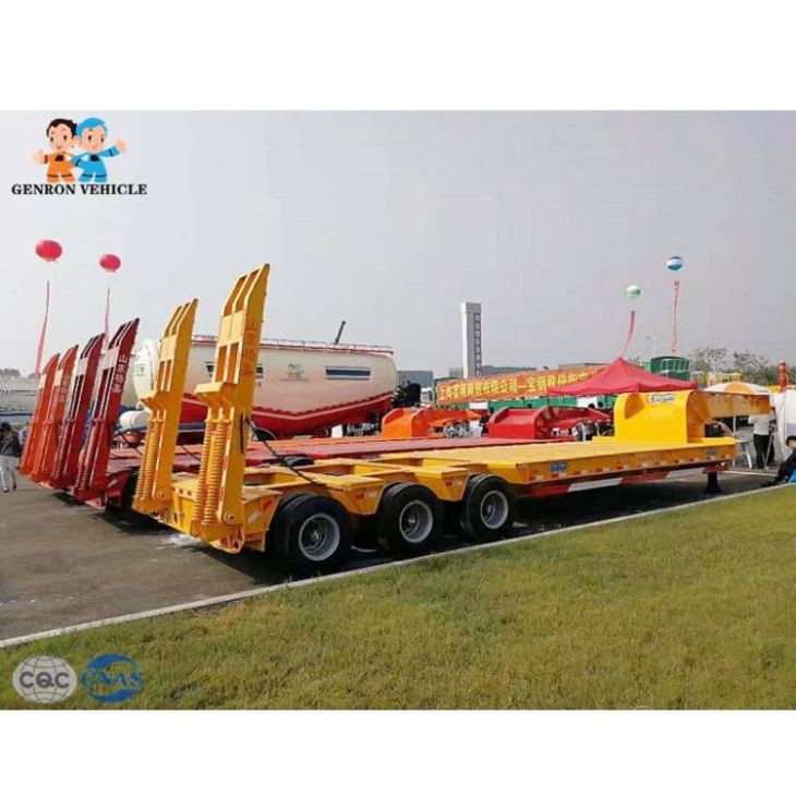 Gooseneck Low Bed Truck Trailer