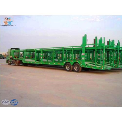 8 Cars Transport Trailer Vehicle