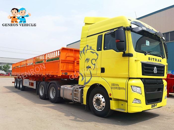 Dropside Trailer Used In Philippines