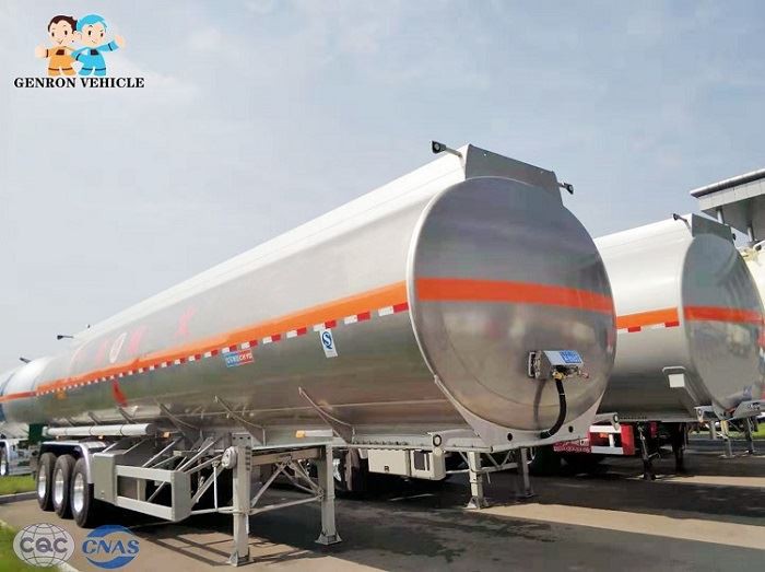 Fuel Delivery Truck Aluminum Oil Tank Truck