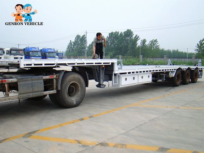 Lowboy Gooseneck Trailer