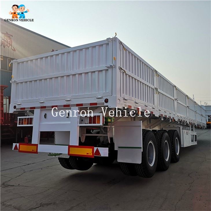 Side Wall Semitrailer With Mechanical Suspension