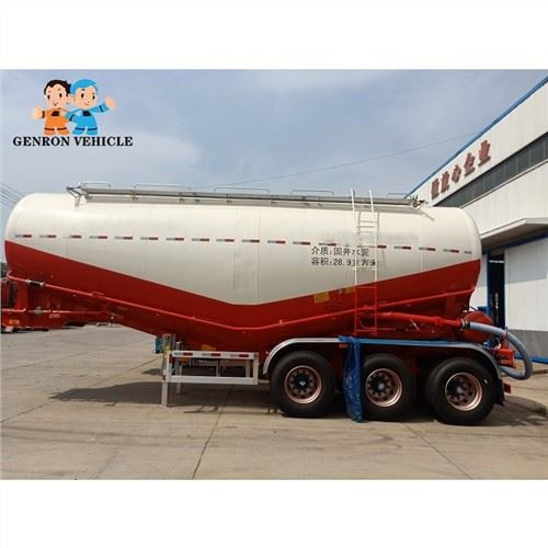 Best 3 Axles Air Suspension Dry Bulk Tank Trailer