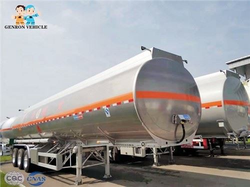 Fuel Delivery Truck Aluminum Oil Tank Truck
