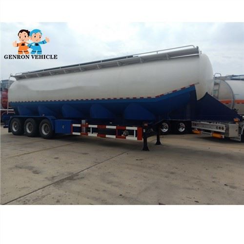 Steel Used To Transport Cement Dry Bulk Tanker Trailer