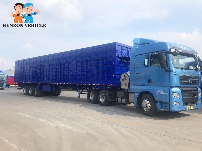 Big Volume 53 Feet Dry Van Trailer