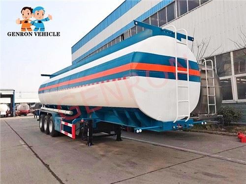 3 Axle 40000 Liters Oil Tanker Semi Trailer