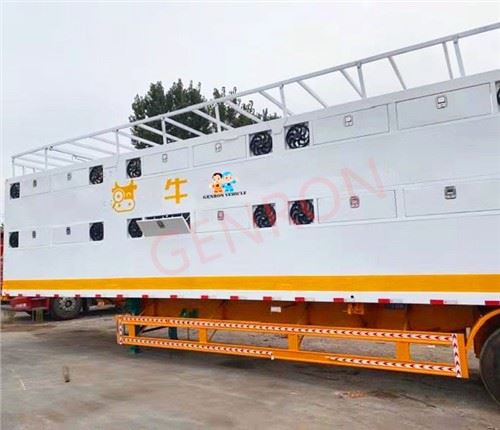 Livestock Transporting Fence Semi Trailer