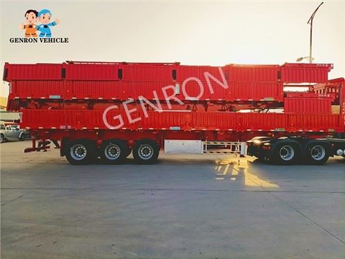 Optional Side Board 40-60T Side Wall Semi Trailer