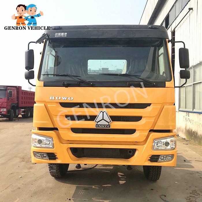 Used HOWO Dump Truck in China 375HP 10 Wheels