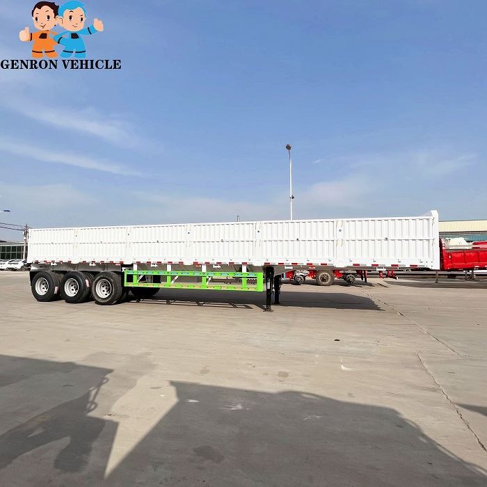 40T 3 Axle Side Wall Trailer