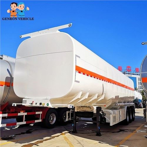6 Silos Carbon Steel Petrol Tanker Semi Trailer