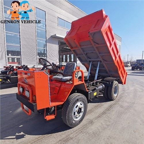Mining Use Four Wheeled Small Dump Truck